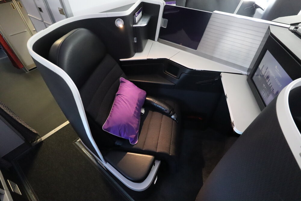 Virgin Australia business class – Seat 5G