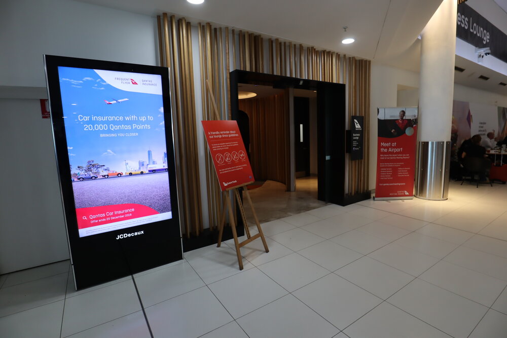 Qantas Club Perth – Entrance