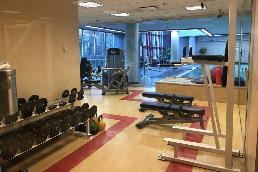 Sheraton Vancouver Wall Centre – Fitness centre