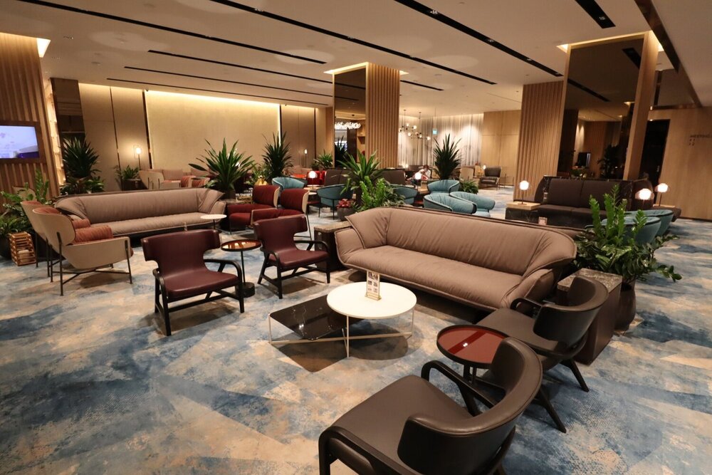 Jewel Changi Lounge Singapore – Seating area