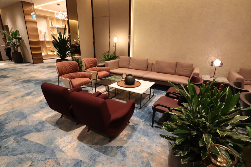 Jewel Changi Lounge Singapore – Seating area