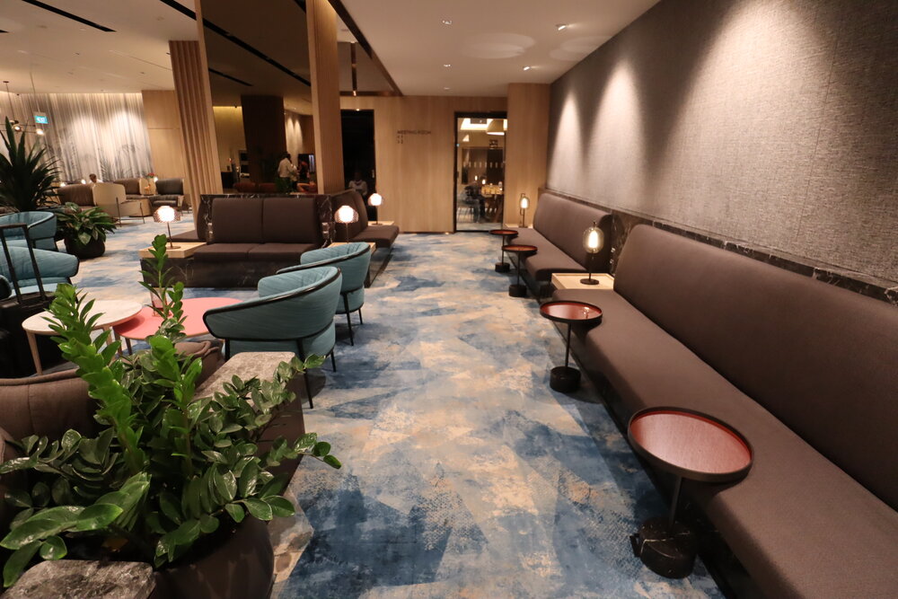 Jewel Changi Lounge Singapore – Seating area