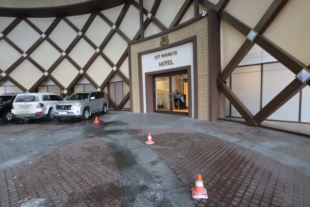 St. Regis Astana – Hotel entrance