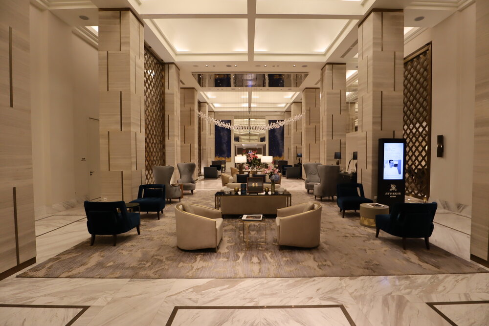 St. Regis Astana – Lobby lounge