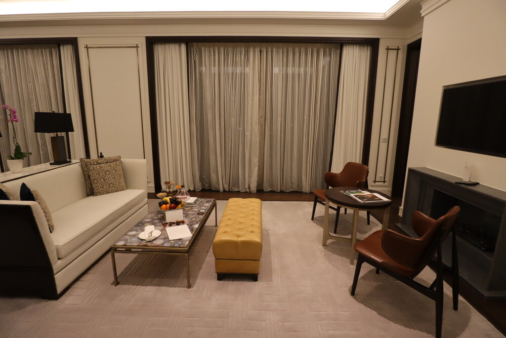 St. Regis Astana – St. Regis Suite living room