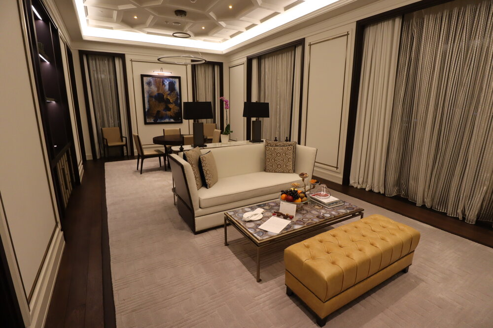 St. Regis Astana – St. Regis Suite living room