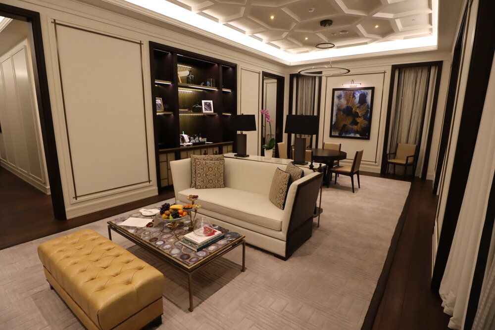 St. Regis Astana – St. Regis Suite living room