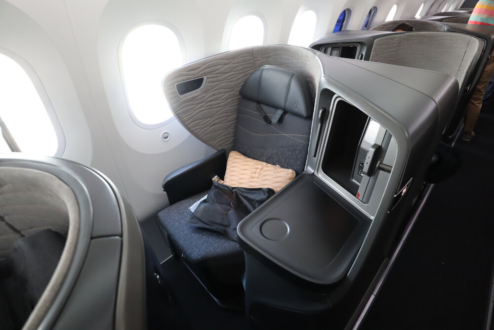 Turkish Airlines 787 business class