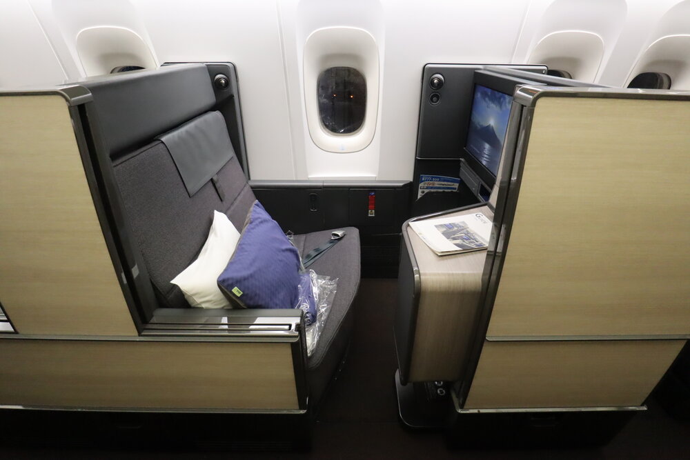 ANA 777 new business class – Seat 15K