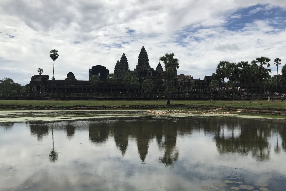 Angkor Wat – View from west side