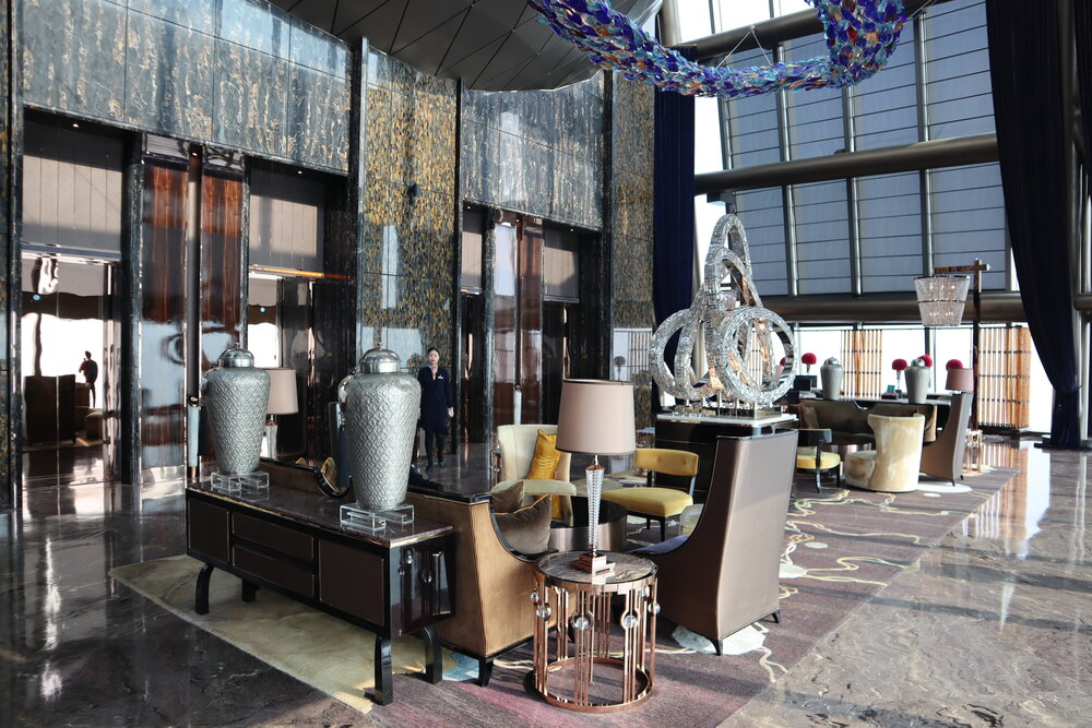 St. Regis Shenzhen – 96th floor lobby