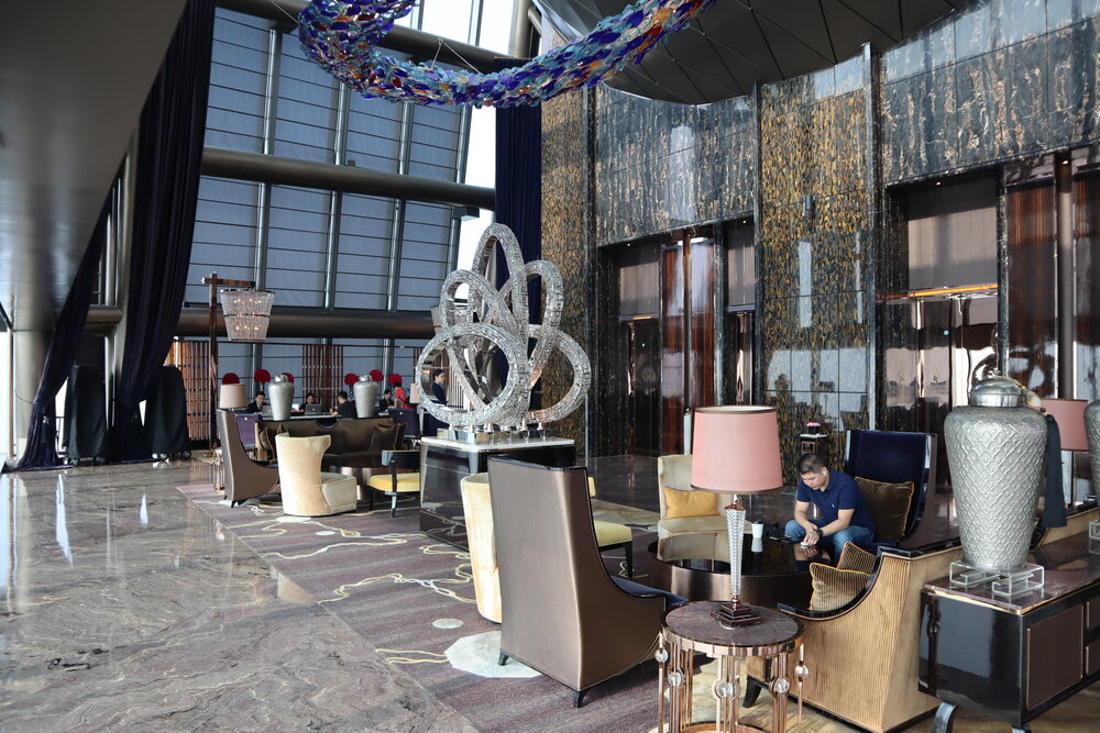 St. Regis Shenzhen – 96th floor lobby