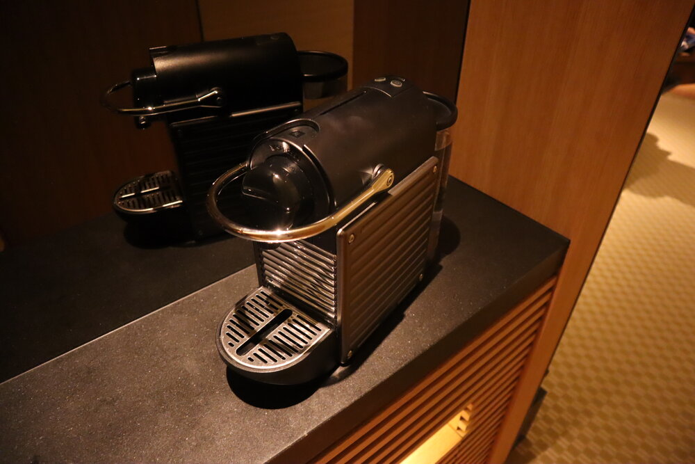 The Ritz-Carlton, Kyoto – Deluxe Kyoto Room Nespresso machine