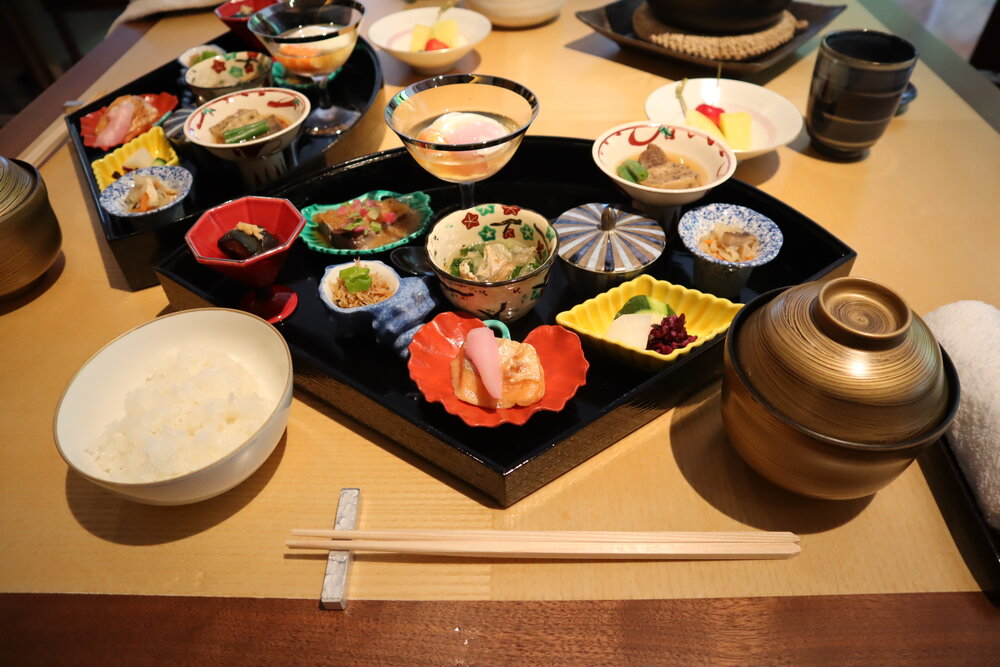 The Ritz-Carlton, Kyoto – Japanese breakfast bento box