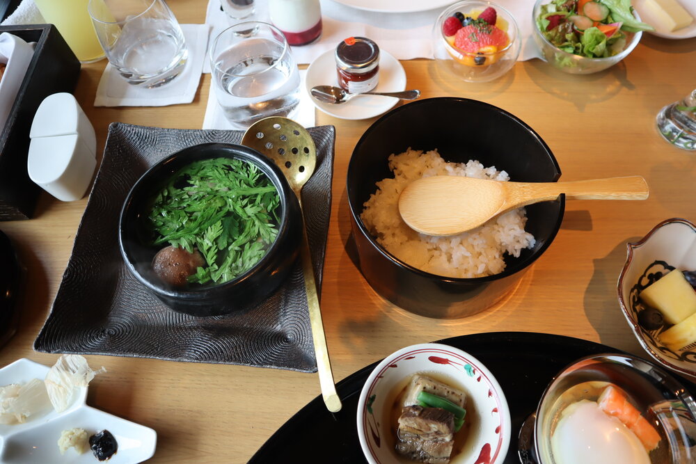 The Ritz-Carlton, Kyoto – In-room Japanese breakfast