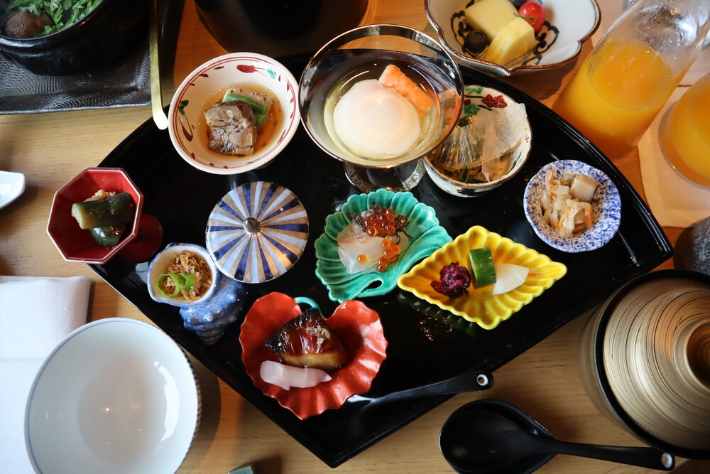 The Ritz-Carlton, Kyoto – In-room Japanese breakfast