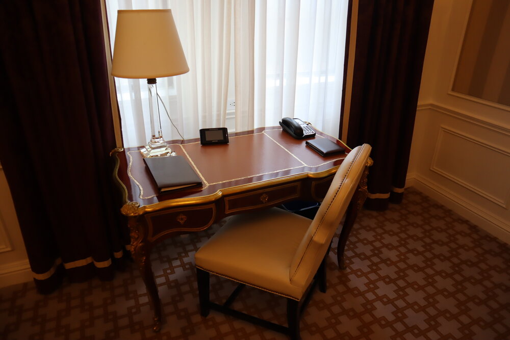 St. Regis New York – Madison Suite desk