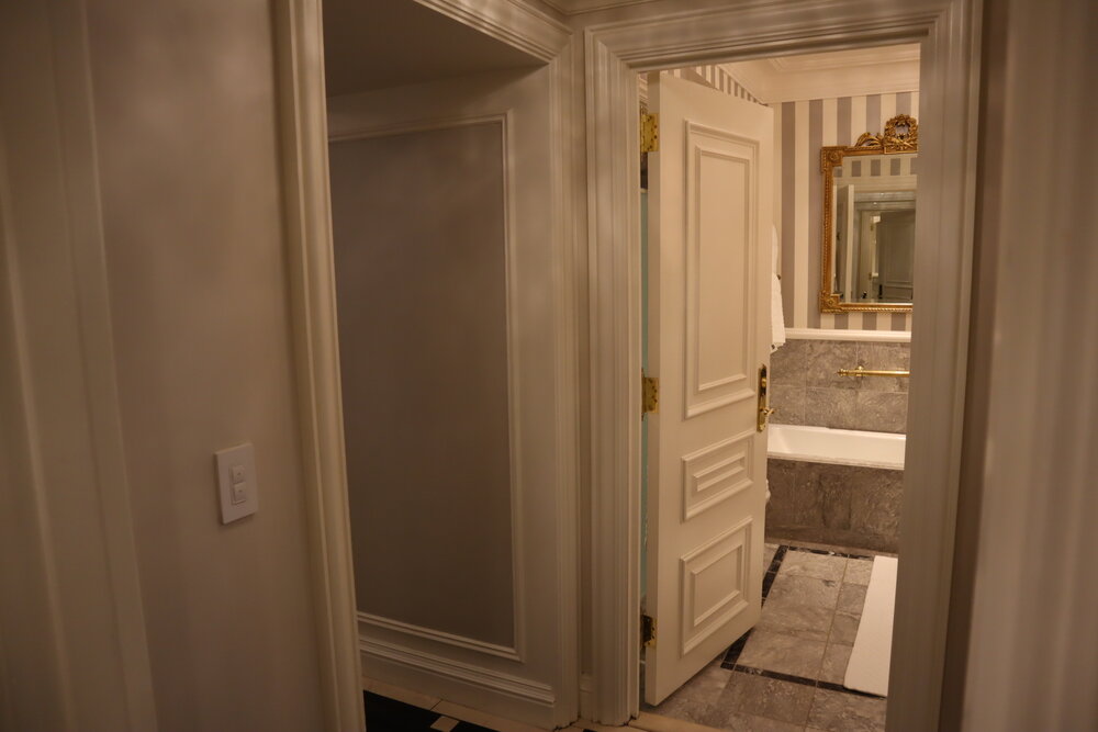 St. Regis New York – Madison Suite guest bathroom