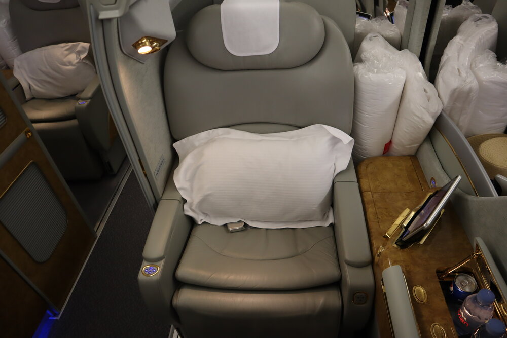 Emirates A380 First Class – Seat 3F