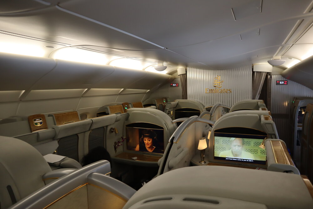 Emirates A380 First Class – Cabin