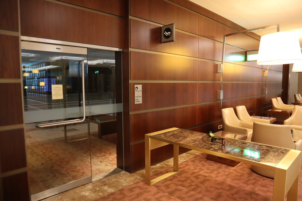 Emirates First Class Lounge (Concourse A) – Nap room