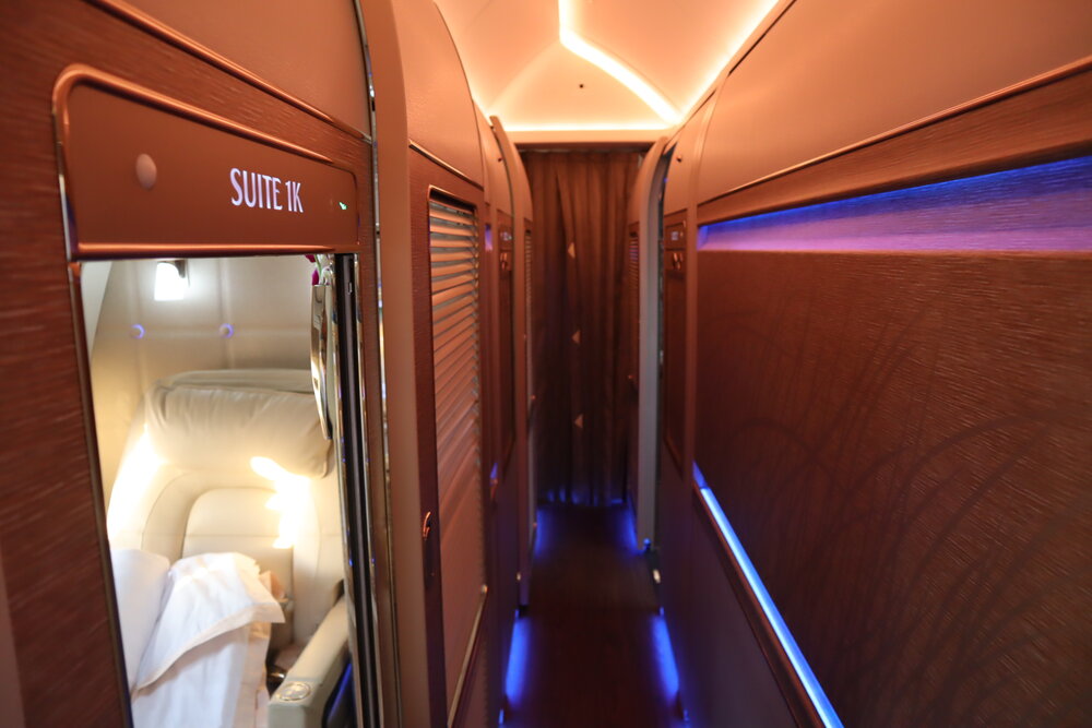 Emirates 777 New First Class – Suite 1K