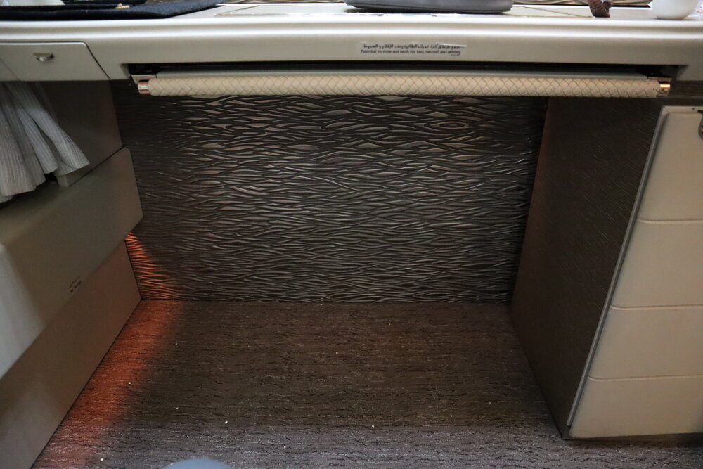 Emirates 777 New First Class – Legroom