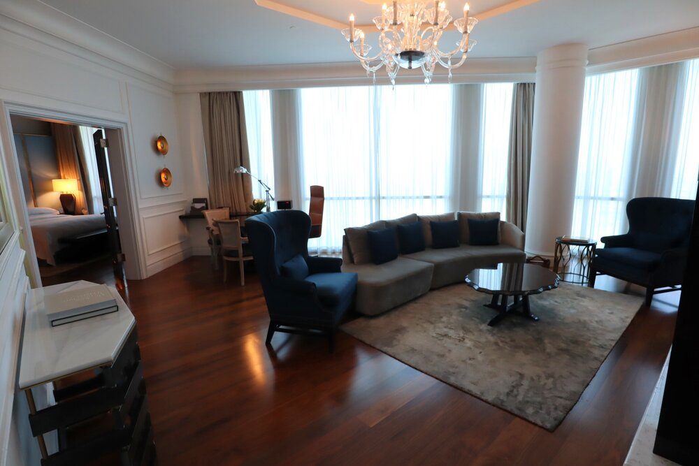 The Ritz-Carlton, Doha – Executive Suite living room