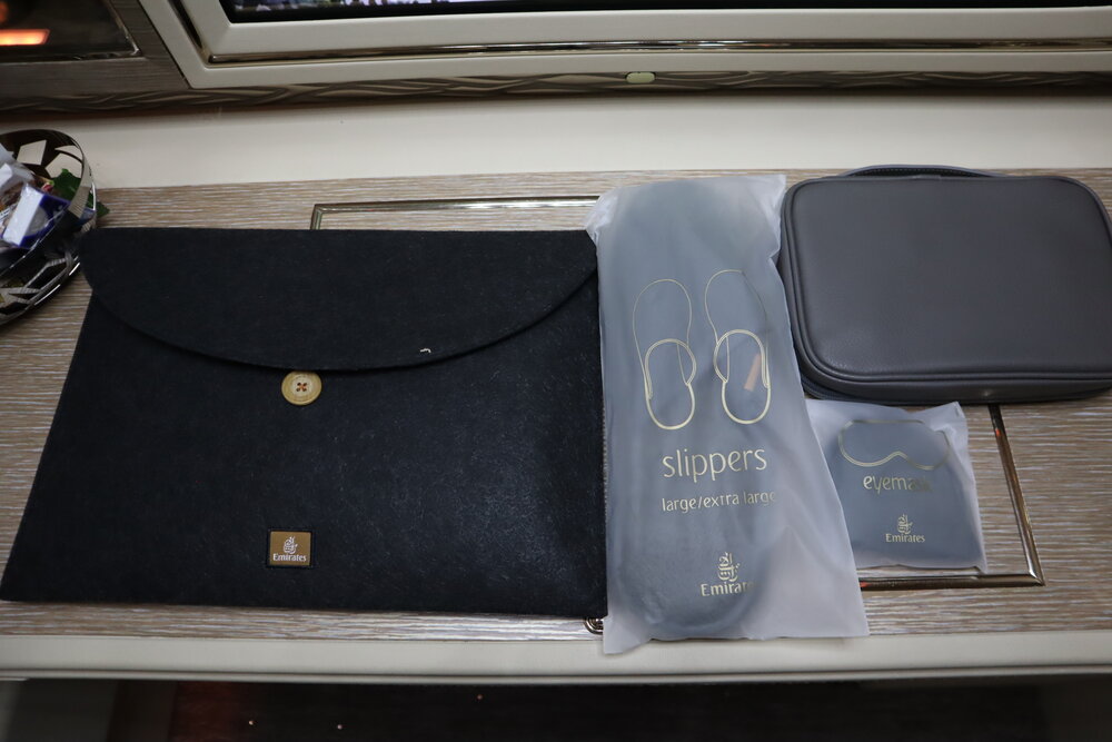 Emirates 777 New First Class – Amenities