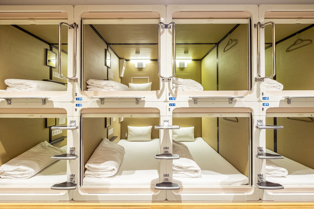 Japan’s capsule hotels