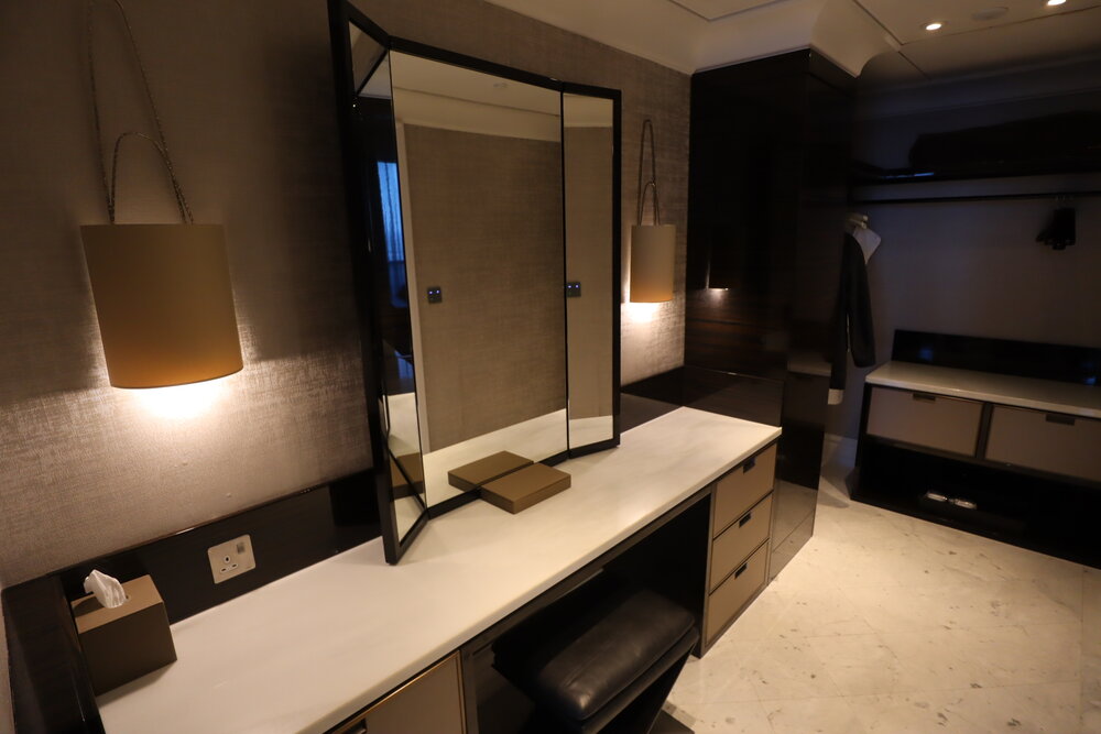 The Ritz-Carlton, Doha – Executive Suite walk-in closet