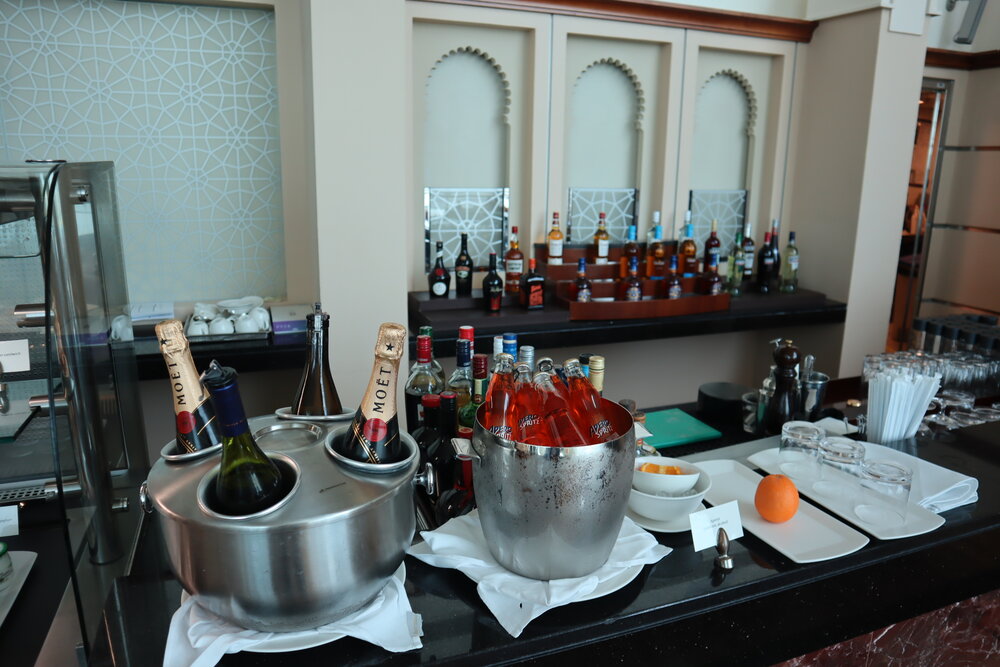 Emirates First Class Lounge Dubai (Concourse B) – Alcohol selection