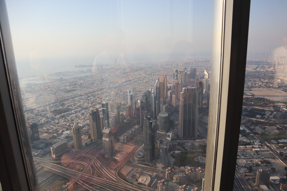 Burj Khalifa – View from the 124th floor