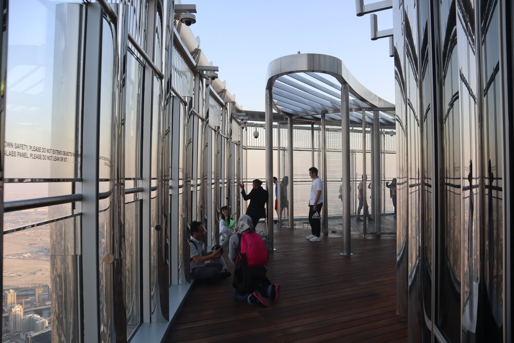 Burj Khalifa – 148th floor outdoor viewing deck