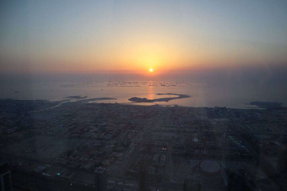 Burj Khalifa – Sunset view