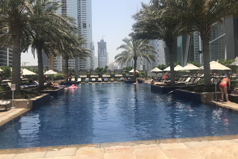 JW Marriott Marquis Dubai – Outdoor pool