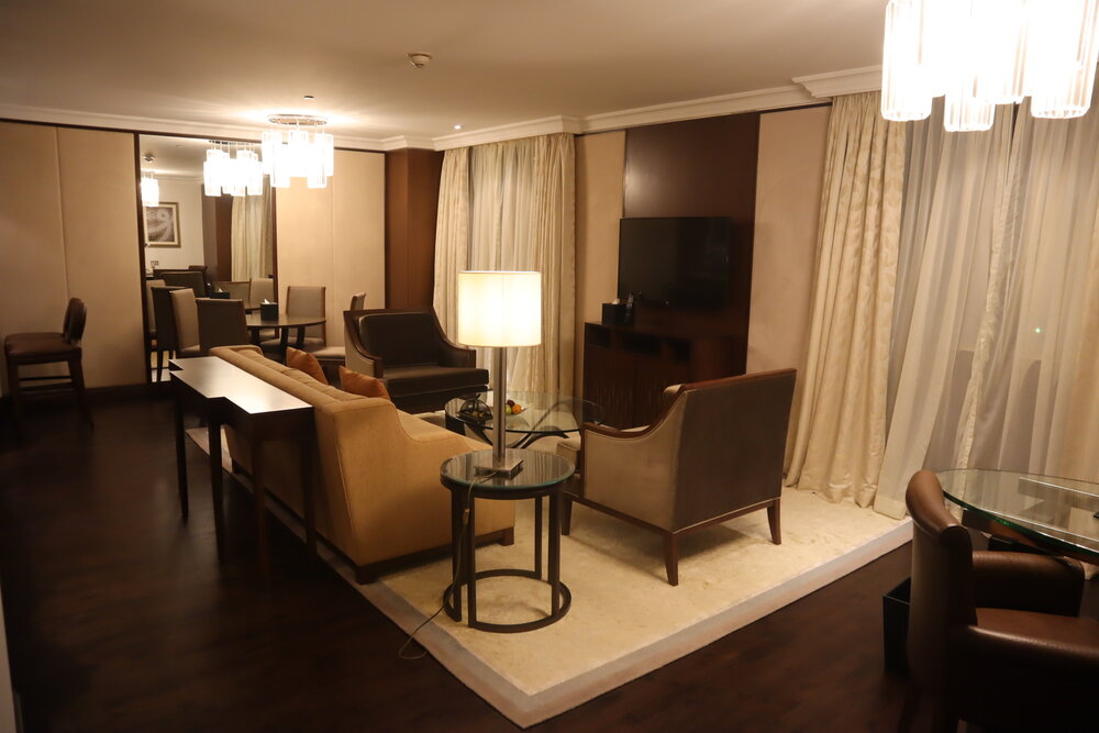 Sheraton Oman – Studio Suite living area