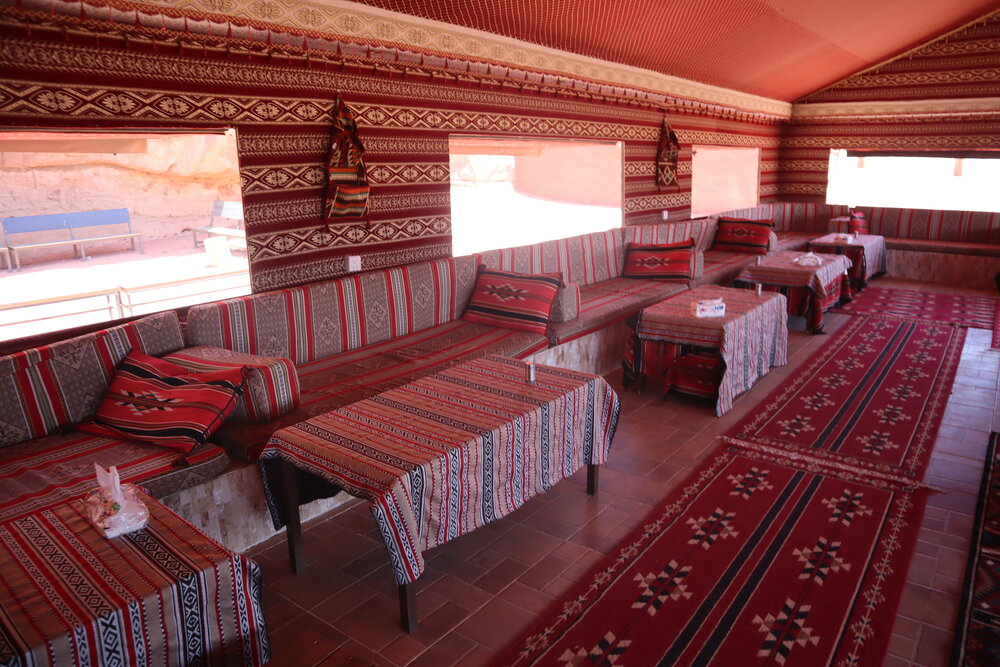 Wadi Rum Bedouin Camp – Common tent