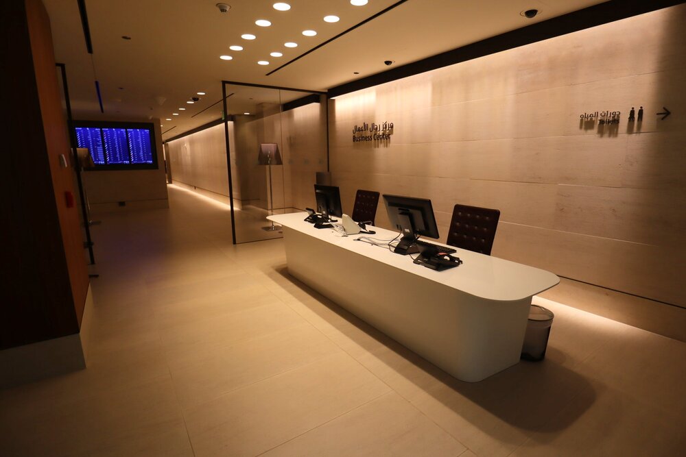 Qatar Airways Arrivals Lounge Doha – Business centre