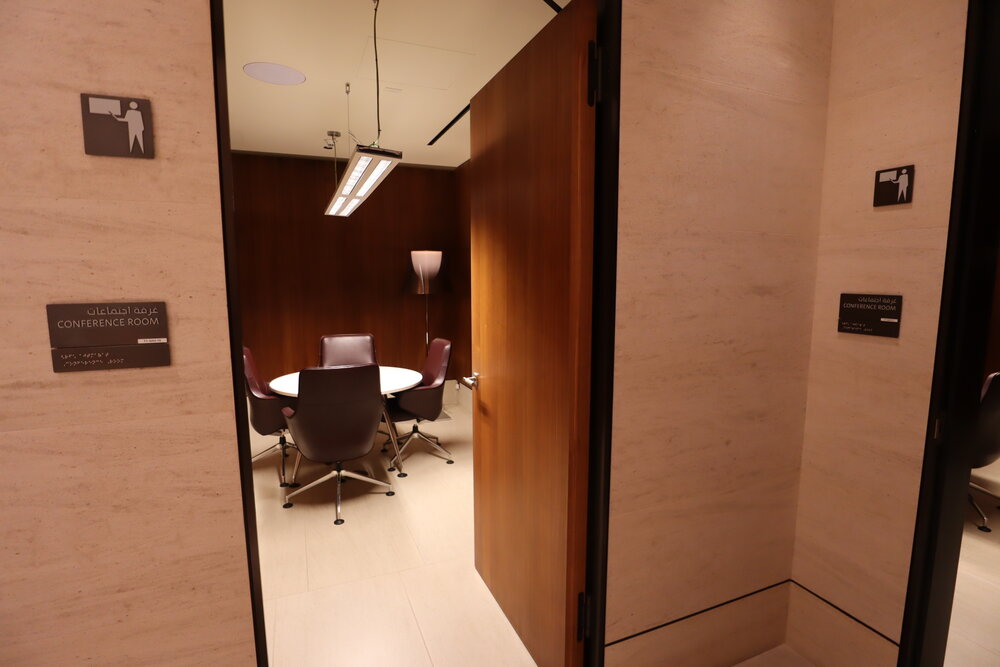 Qatar Airways Arrivals Lounge Doha – Conference room