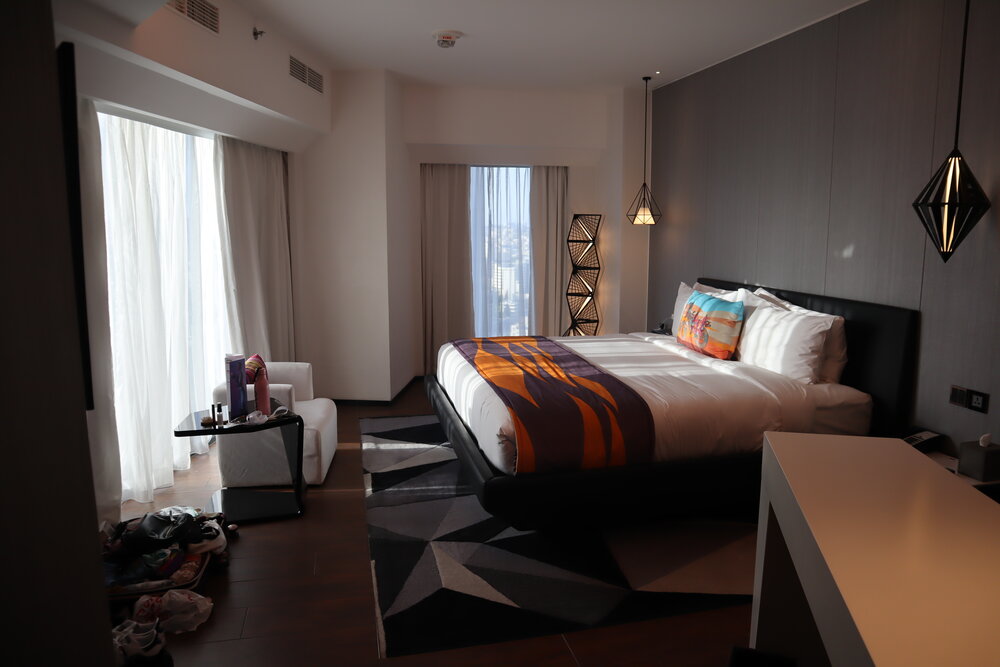 W Amman – Cool Corner Suite in the daytime