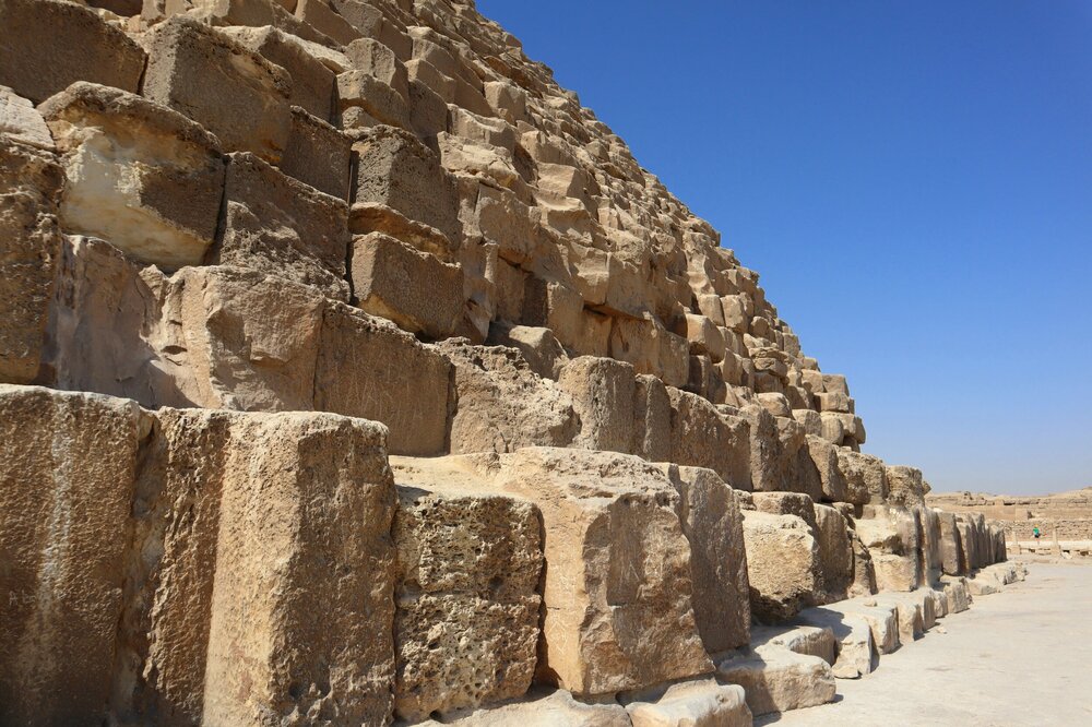 Great Pyramid of Khufu – Close up