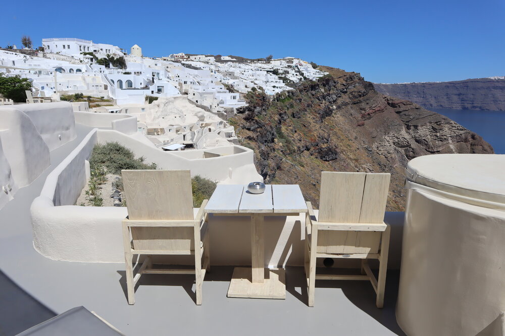 Mystique Santorini – Wet Allure Suite views