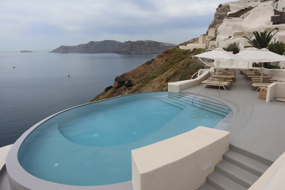 Mystique Santorini – Main pool