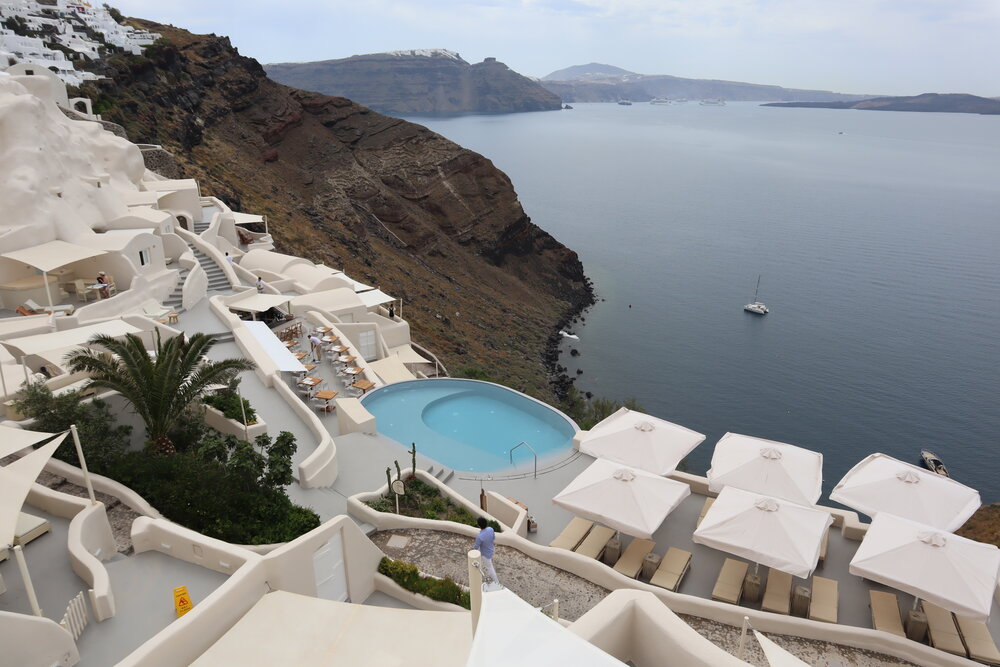 Mystique Santorini – Resort views