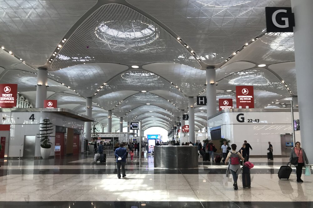 Istanbul New Airport – Departures level