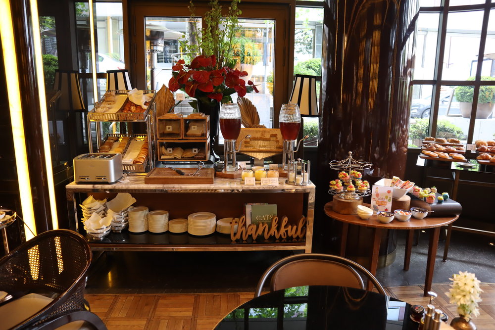 St. Regis Istanbul – Breakfast pastry spread