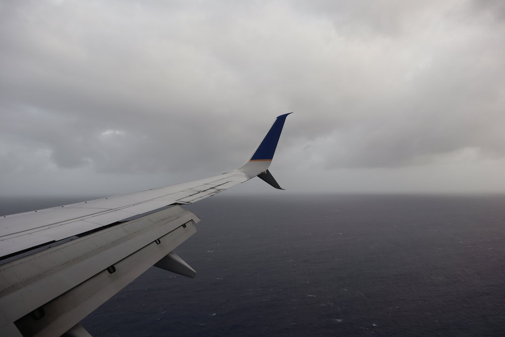 United Flight 155 – Views on approach to Kwajalein