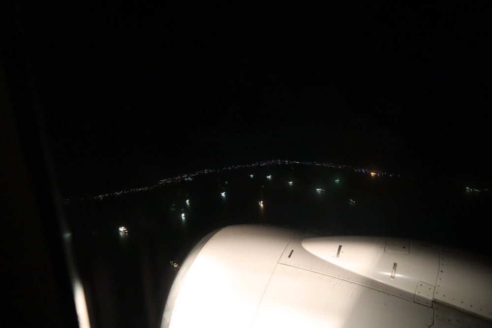 United Flight 155 – Views upon departure from Majuro