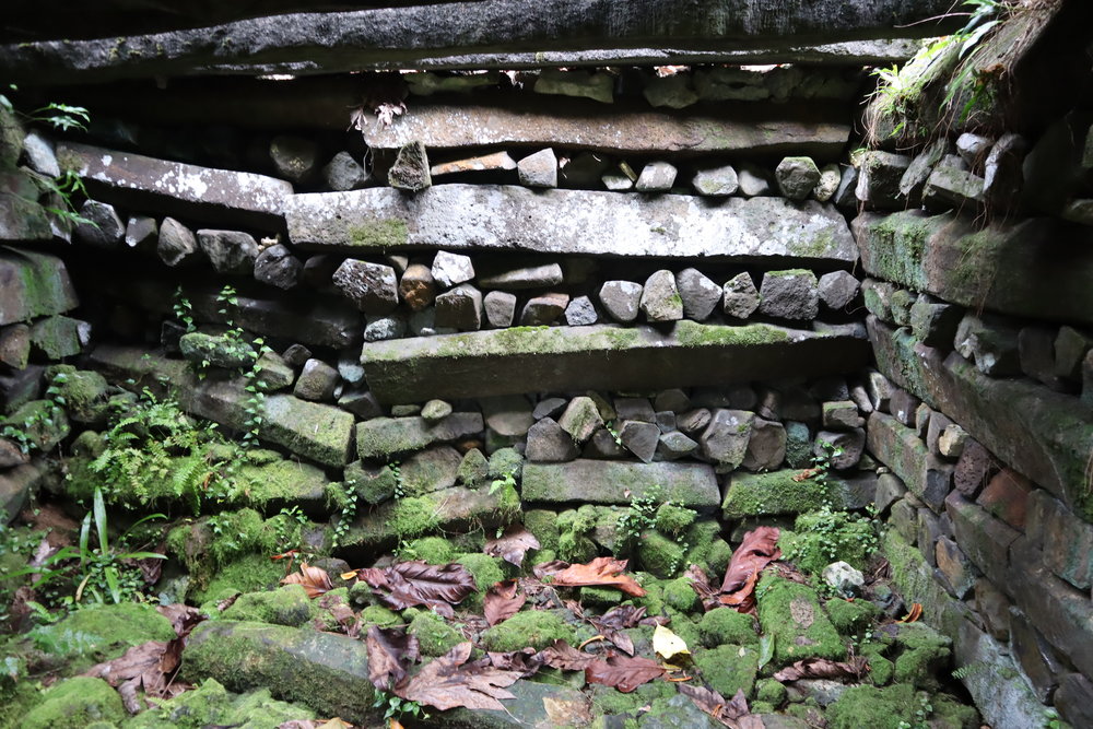 Nan Madol – Inside the central stone altar